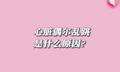 【名醫(yī)面對面之心臟100問】心臟偶爾亂跳是什么原因？
