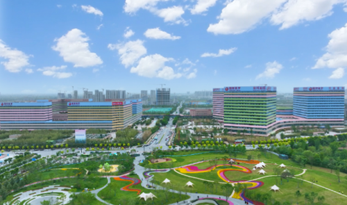 “高空”視角看“西安國際醫(yī)學(xué)中心醫(yī)院”！